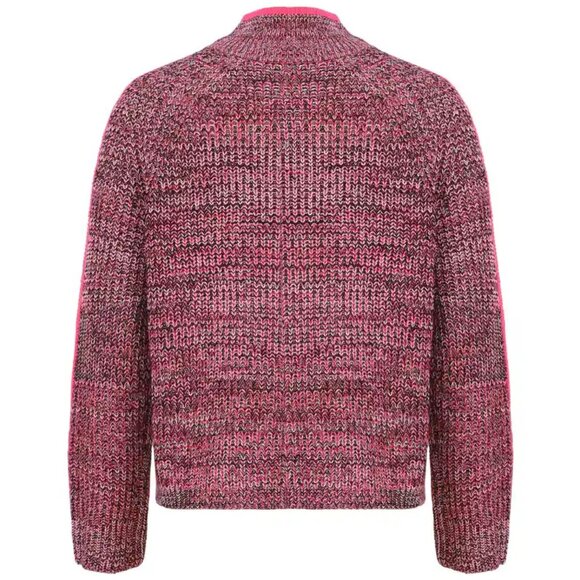 Highlighter Pink Knit Pullover - Picture 2 of 5